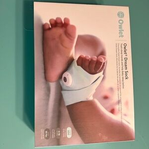 Owlet Dream Sock in Light Blue